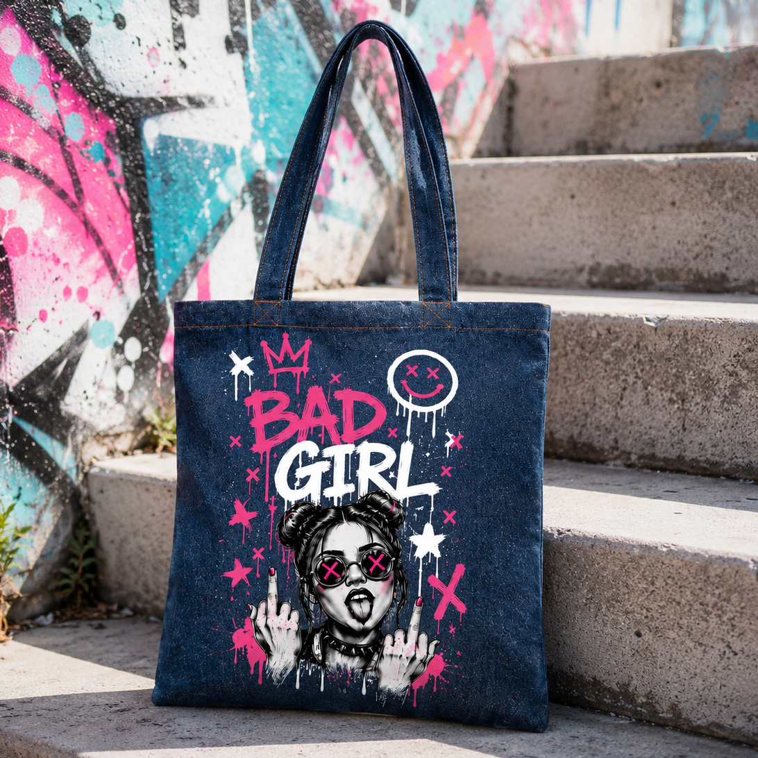 Džinsinis Krepšys Bad Girl 1