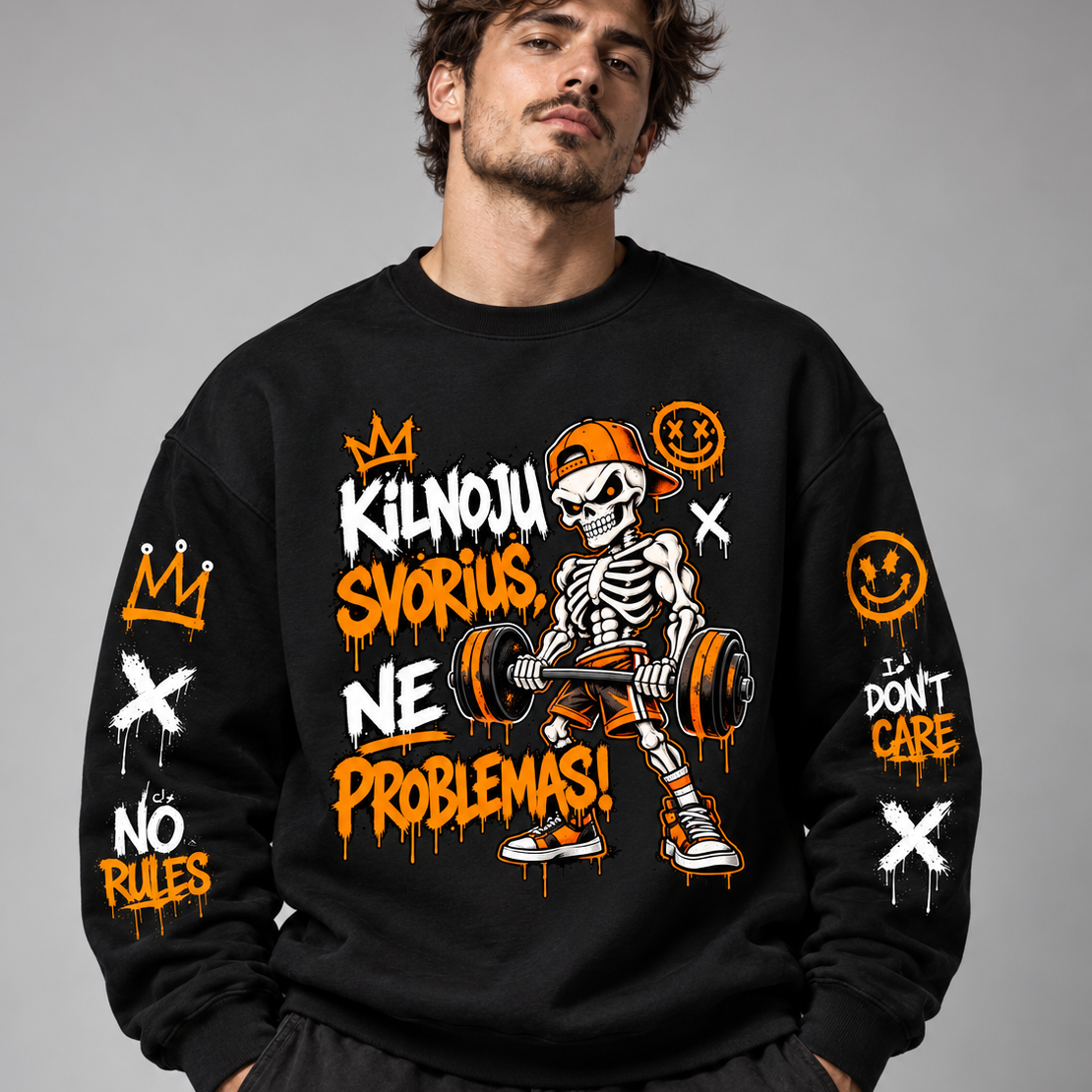 Džemperis Kilnoju Svorius Ne Problemas 2