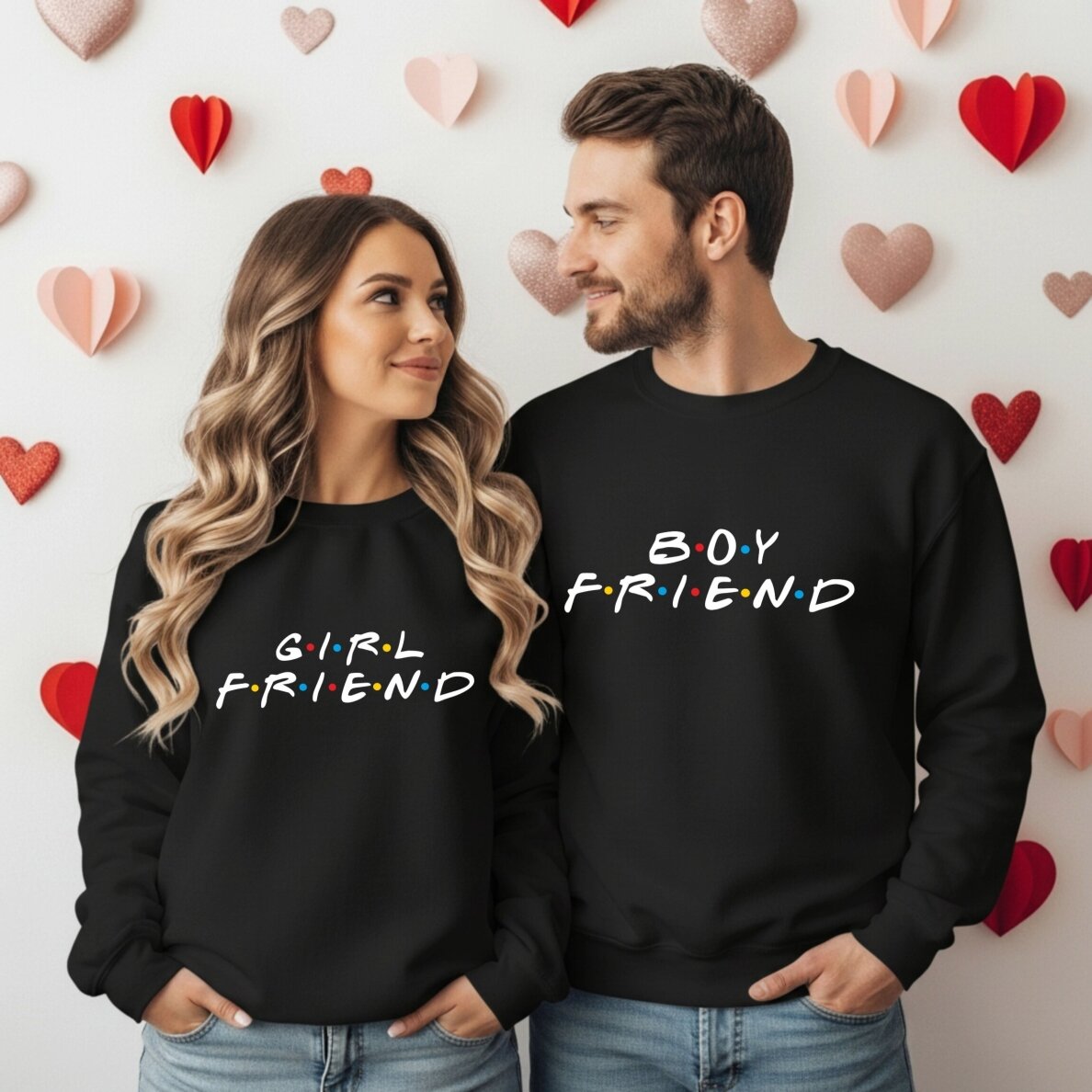 Džemperiai porai Boyfriend & Girlfriend