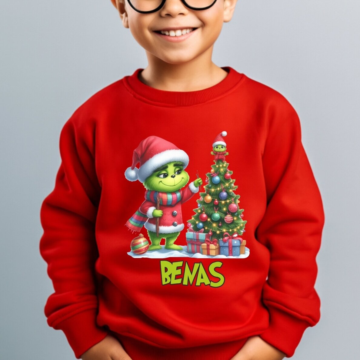 Džemperis Cute Grinch 1
