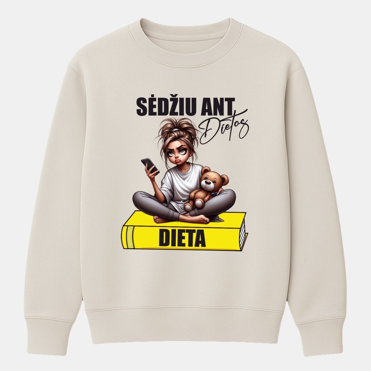 Džemperis Sėdžiu Ant Dietos 1