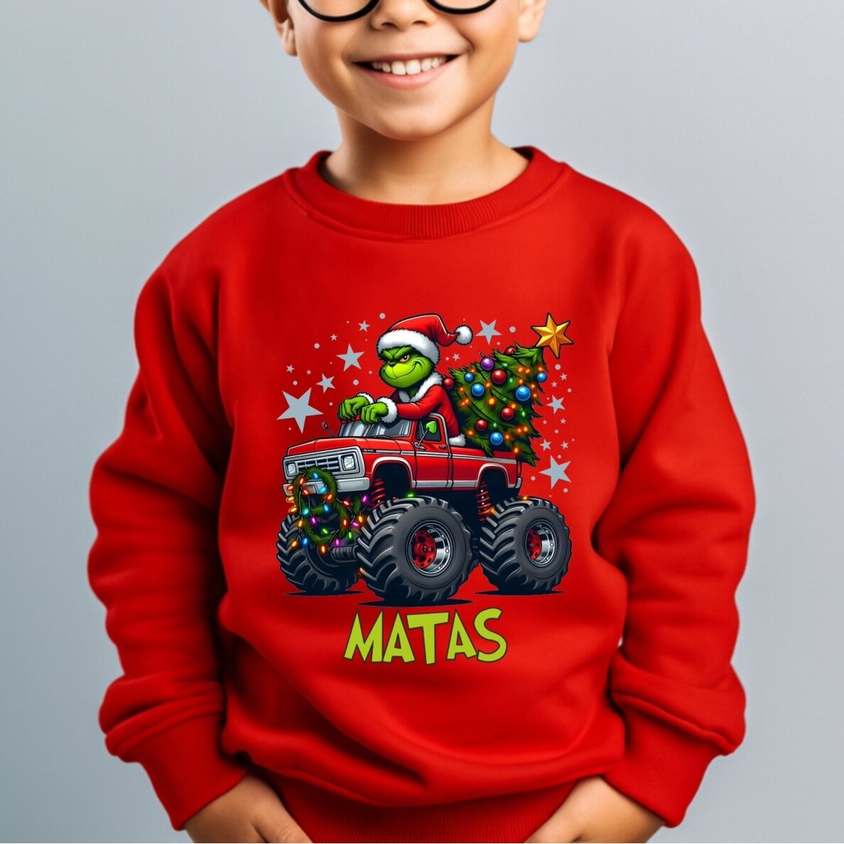 Džemperis Grinch on Wheels 1