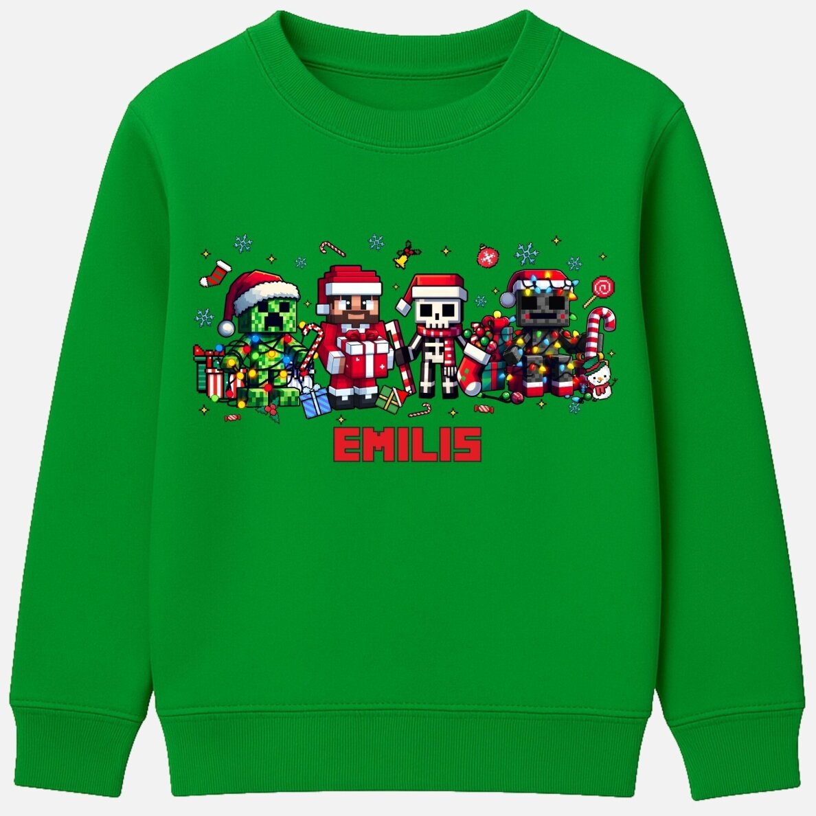 Džemperis Minecraft Christmas