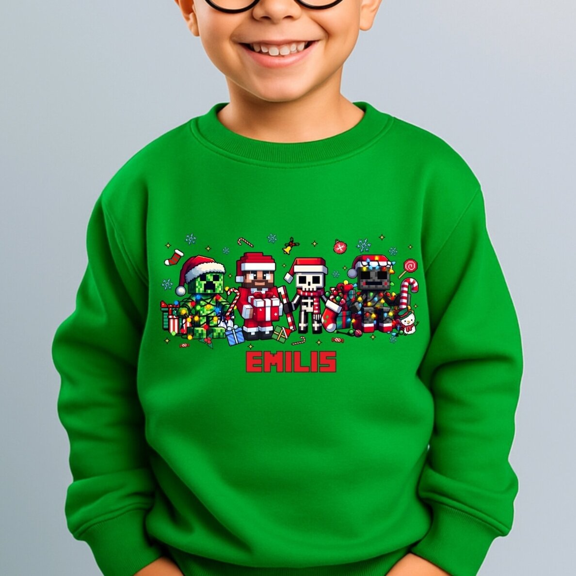Džemperis Minecraft Christmas 1