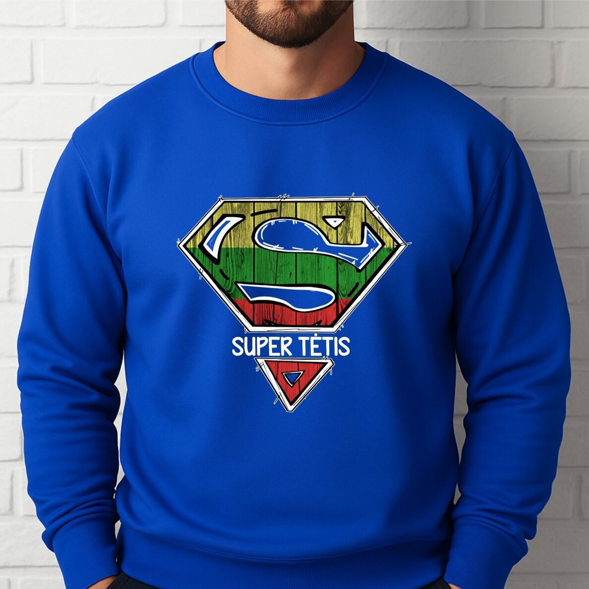 Džemperis Super Tėtis 1