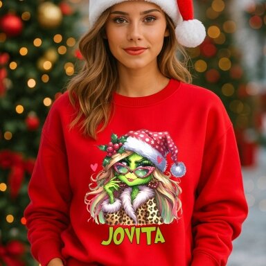 Džemperis Cute But Grinchy