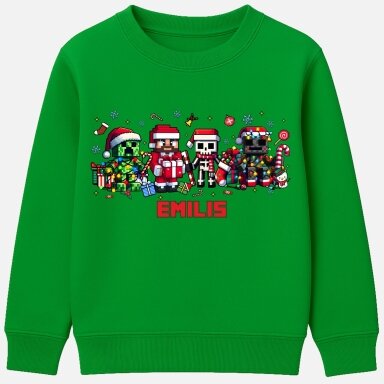 Džemperis Minecraft Christmas Džemperis Minecraft Christmas