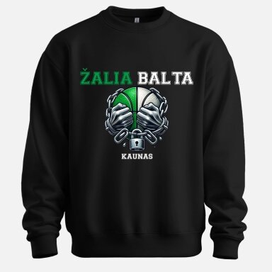 Džemperis Žalia Balta