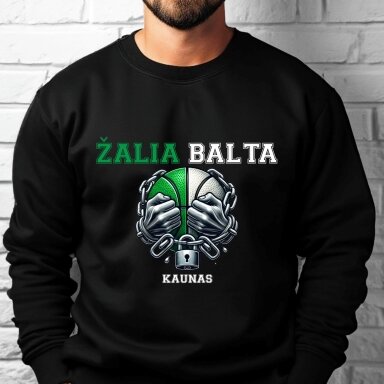 Džemperis Žalia Balta
