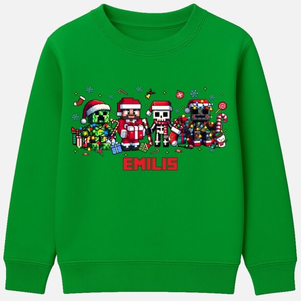 Džemperis Minecraft Christmas