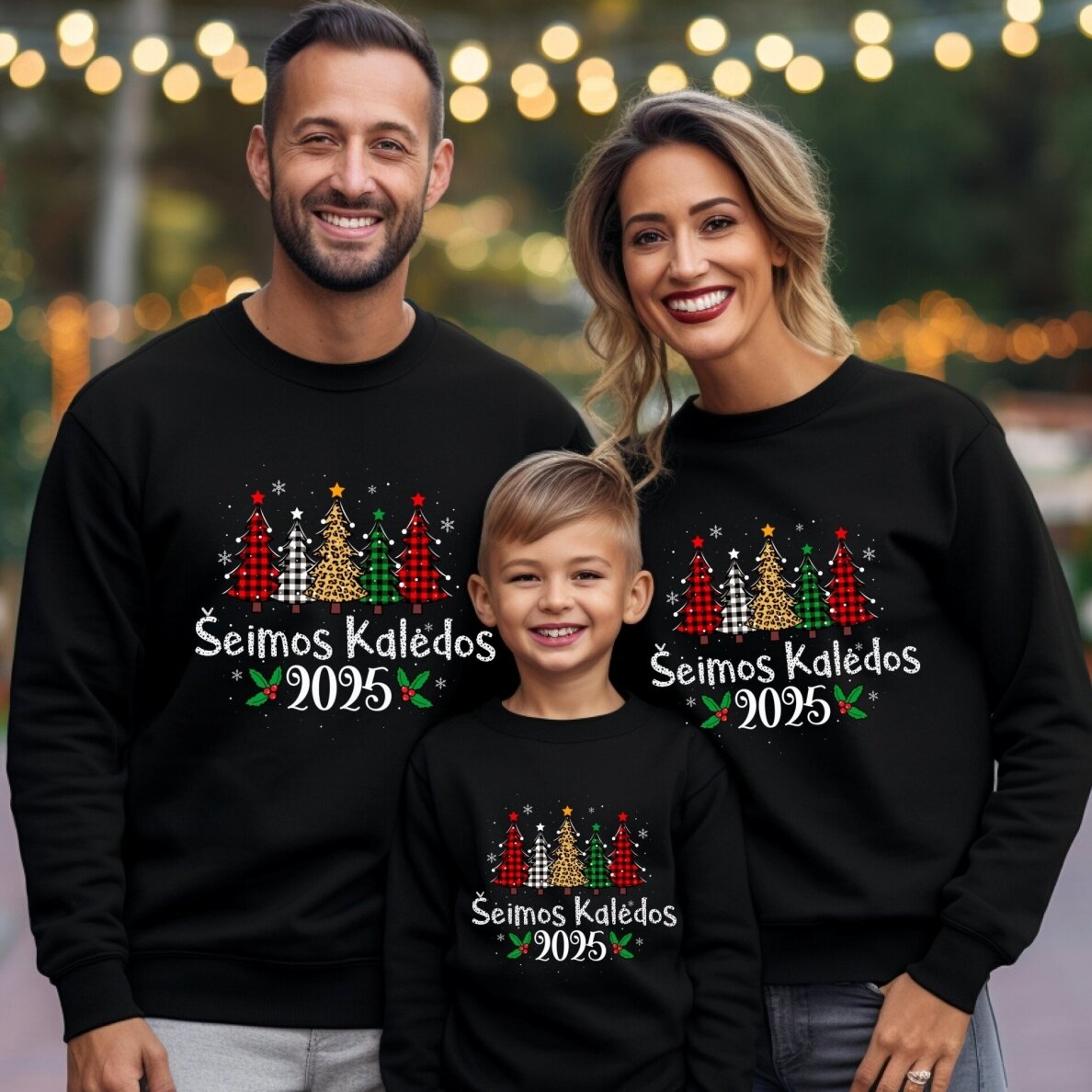 Kalėdinis džemperis Šeimos Kalėdos 3