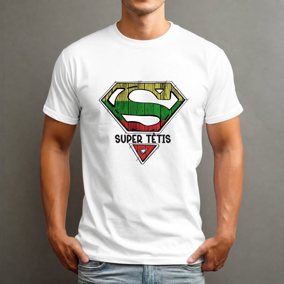 Marškinėliai Super Tėtis 1