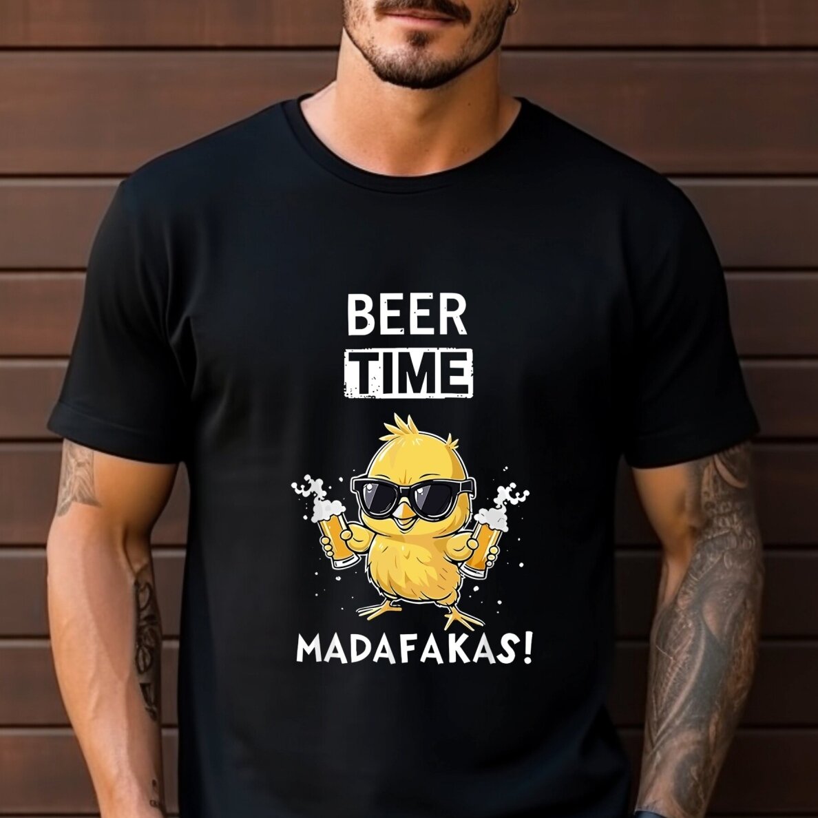 Marškinėliai Beer time
