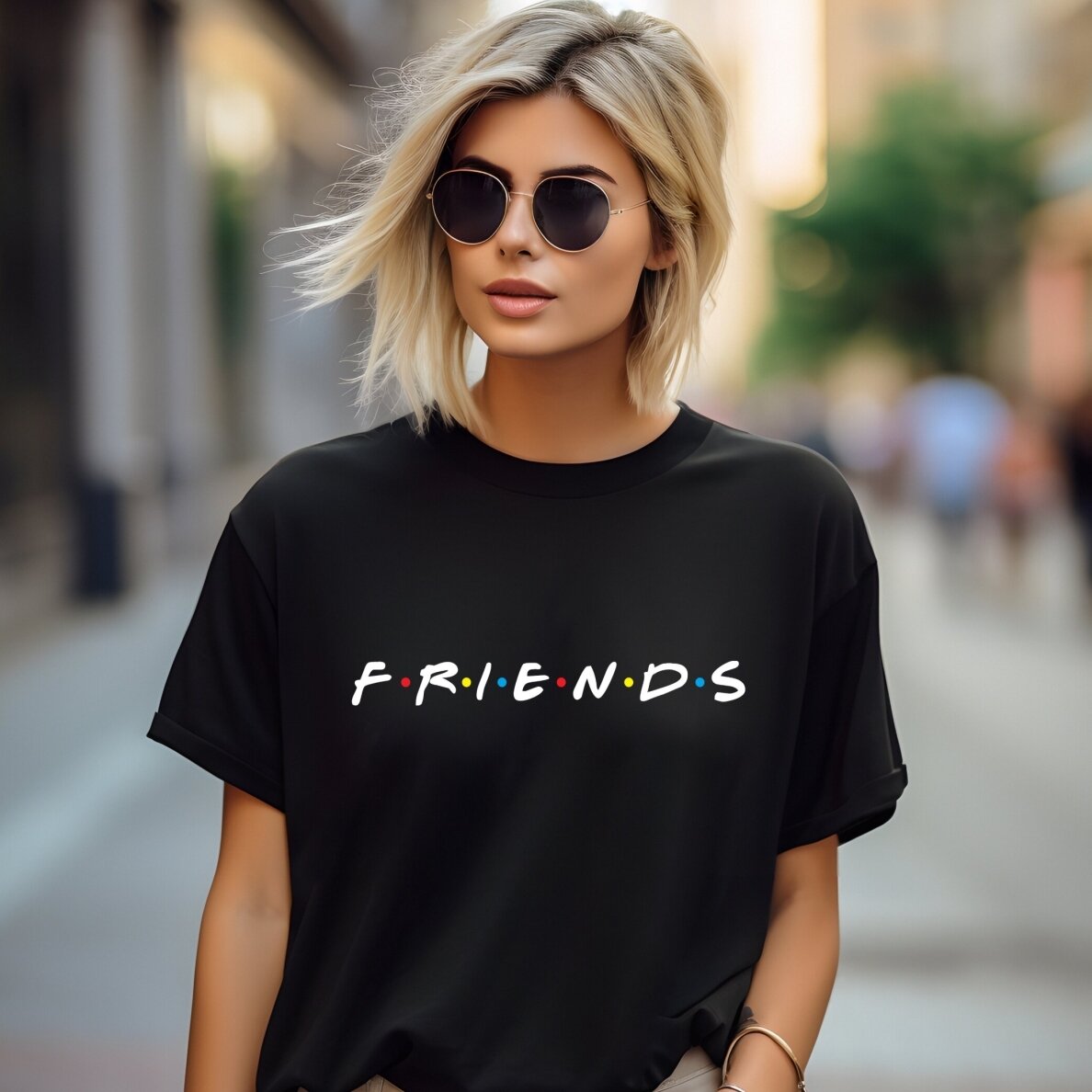 Marškinėliai Friends