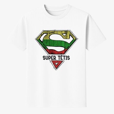 Marškinėliai Super Tėtis Marškinėliai Super Tėtis