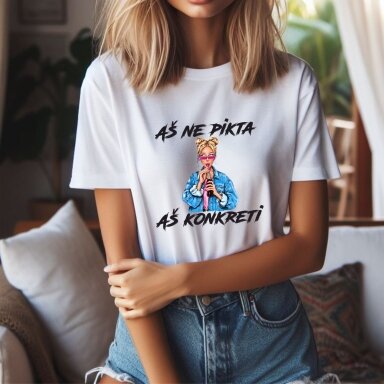 Marškinėliai Aš ne pikta