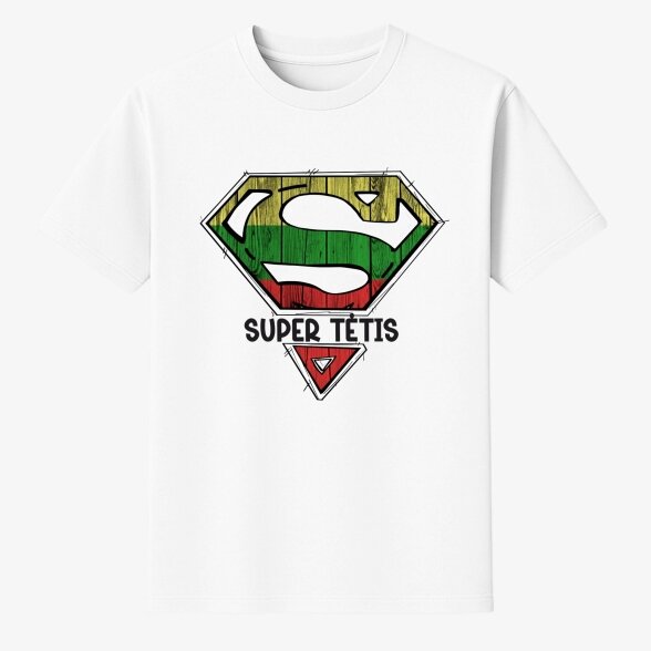 Marškinėliai Super Tėtis