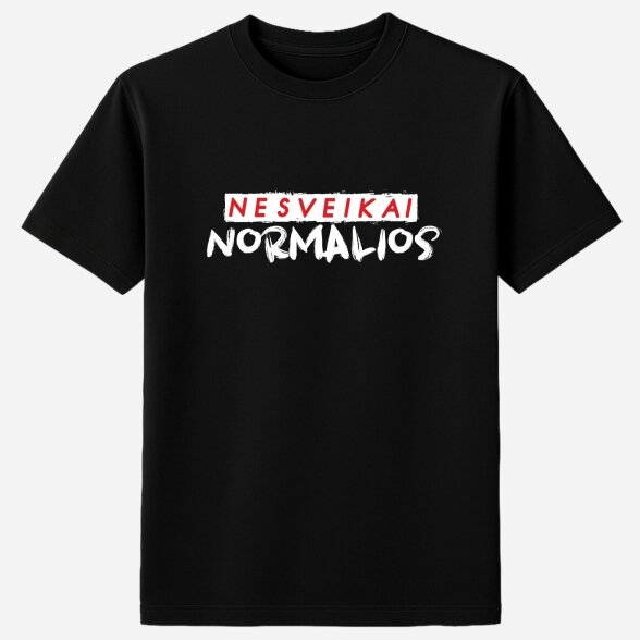 Marškinėliai Nesvekai normalios 1