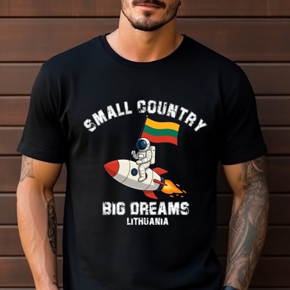 Marškinėliai Small Country Big Dreams 1