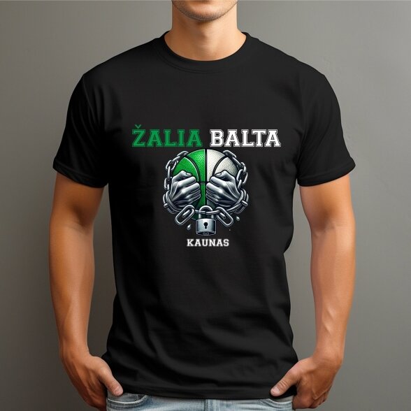 Marškinėliai Žalia Balta 1