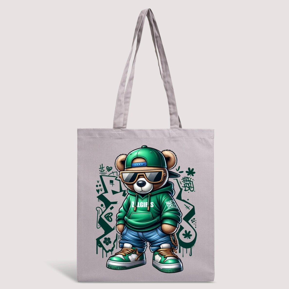 Pirkinių krepšys Green Teddy